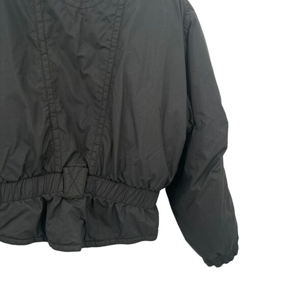 OBERMEYER Nell Jacket Womens 12 Black Puffer Coat Ski Snowboard Bomber Crop - Picture 12 of 16